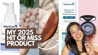 Hits & Misses of 2025 | Products I Used & My Honest Take | wishcare, pimple patch , & more ♥️