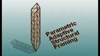 Everyday Revit (Day 384) - Parametric Adaptive Structural Framing