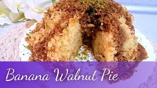 Banana Walnut Pie