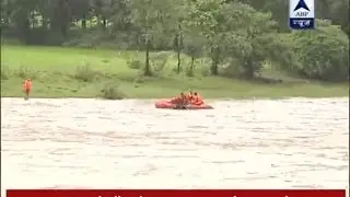Mahad bridge collapse: NDRF boat capsizes, rescue operation underway