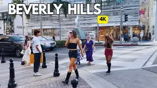 LUXURY in Beverly Hills❤️ Walking Tour 4k