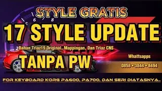 #STYLE GRATIS - 17 STYLE UPDATE 2022 TANPA PASSWORD !!!