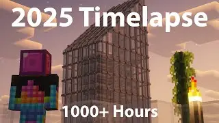 Более 1000 часов игры в Minecraft за 17 минут!