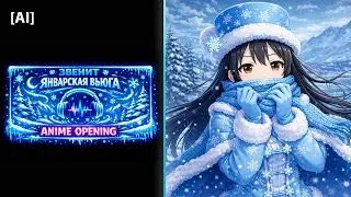 🎵 ЗВЕНИТ ЯНВАРСКАЯ ВЬЮГА | JPOP STYLE | (AI Russian Cover)