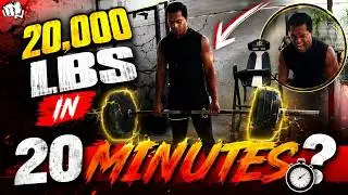 CAN I LIFT 20,000 LBS IN 20 MINUTES ?