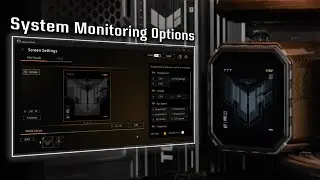TUF Gaming LC III ARGB LCD Series ASUS InfoHub Control Guide