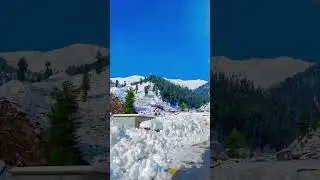 Snowy Peaks: A Majestic Winter Wonderland in Pakistan #winter #pakistan
