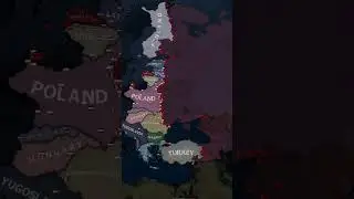 Soviet Union vs Eastern Europe l HOI4 Timelapse