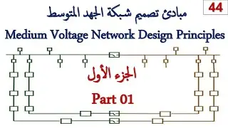 Design of Medium Voltage Network - Part 01 (مبادئ تصميم شبكة الجهد المتوسط - الجزء الأول)