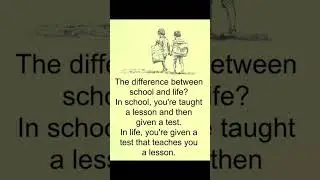 The Harsh Truth About Life & School | Life Lesson