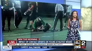 Dangers of contact sports in young athletes