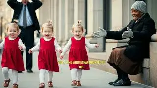 The Millionaire&rsquo;s Blind Triplets Saw for the First Time &mdash; What the Old Beggar Did Shocked Everyone