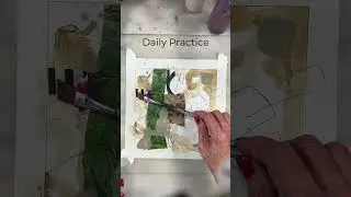 60 second mixed media inspiration #mixedmedia