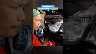 Cara ganti lampu depan Beat - Tanpa bongkar bodi&nbsp;
