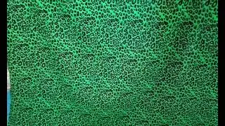 Italian viscose polyester leopard print fabric