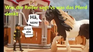 Folge 31 Was der Reiter sagt vs was das Pferd denkt  Die Pferdewelt von Schleich &reg; Familie Flamingo