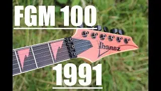 Ibanez FGM PINK 1991 Alex Hutchings