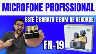🎤 Esse Microfone Barato Surpreende! FN-19 vs Hollyland Lark M2 Duo 🔥 Qualidade TOP por Menos! Bom D+