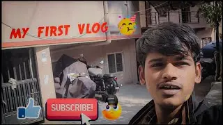 My first vlog | kal mujhe ghar jaana hai 💓 #vlog #youtube 