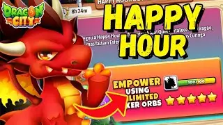 DEU MUITO BOM NA HAPPY HOUR DE FORTALECER NO DRAGON CITY