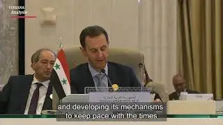ESEDIN ARAB BIRLIGINDE KONUSHMASI  INGILIZCE ALT YAZILI