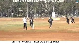 BNI VS INESH/GROUND  FOR GEMINI GROUP CRICEKT TOURNAMENT/VASHI 2018