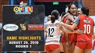 BaliPure vs. Motolite - August 25, 2019 | Game Highlights | #PVL2019