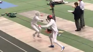 Kinley Lavenstein - Fencing Highlight Reel (Men's Epee)