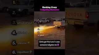 Tailgating moments #funny #ranking #comedy