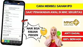 Cara Membeli Saham IPO Saat Penawaran Awal di MNC Sekuritas