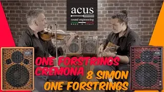 ACUS Sound: amplificadores guitarras ac&uacute;sticas y viol&iacute;n One Forstrings Cremona y 8 Simon Wood