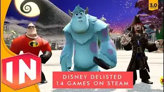 Disney DELISTED 14 Games From Steam? Is Infinity Safe!?