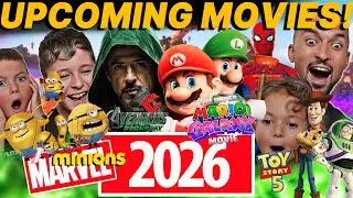 ЛУЧШИЕ ФИЛЬМЫ 2026 ГОДА ДЛЯ СЕМЬИ И ДЕТЕЙ (И ЛУЧШИЕ ФИЛЬМЫ 2025 ГОДА) Disney Pixar Animation Illu...