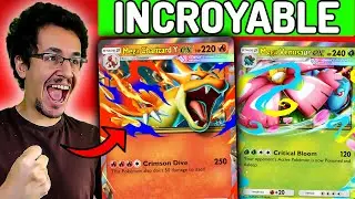 MEGA DRACAUFEU EX ?? MEGA FLORIZARRE ?? Le trailer de Pokemon Pocket est FOU ! Embrasement &Eacute;carlate