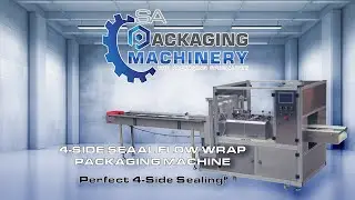4-Side Seal Flow Wrap Packaging Machine | SA Packaging Machinery