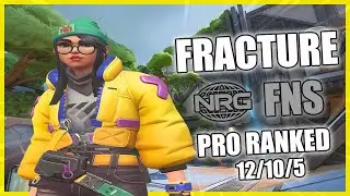 NRG FNS Killjoy Fracture | Valorant Pro Vod Ranked Gameplay
