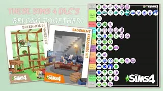 🎮These DLC's Belong Together🎮 | Sims 4 Tier Ranking