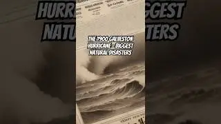 The 1900 Galveston Hurricane - Biggest Natural Disasters #hurricane #biggestnaturaldisasters #storms