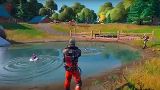 Just playing Fortnite Chapter 2 :)