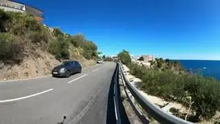 40 minute Virtual Cycling in 360&deg; VR Fat Burning Workout Spain Ultra HD Video