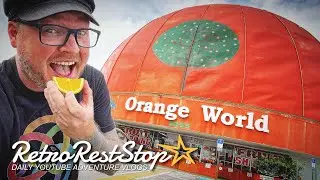 Visiting The World&rsquo;s Largest Orange At Eli&rsquo;s Orange World In Kissimmee, FL | Retro Rest Stop