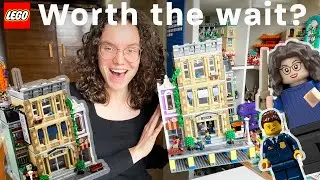 Why are the walls not full sized? - Chatty LEGO Review - Police Station Modular 10278