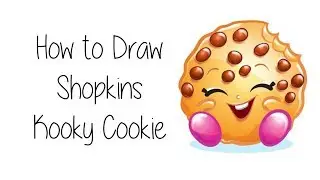 How to Draw Kooky Cookie from Shopkins