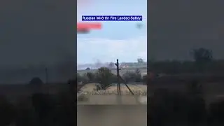 Russian Mi-8 Helicopter Hit by Drone But Lands Safely