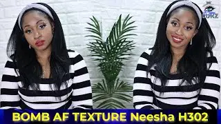 Outre Neesha Natural Texture Half Wig H302👑 Wig Try-on & Review | EmpressHairLukz 👑