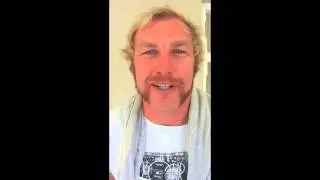 Schalk Burger supports Tessa Melck's Tour da Afrique 2013