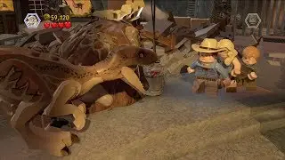 LEGO Jurassic World - Main Hall - Free Play (1080p60HD)