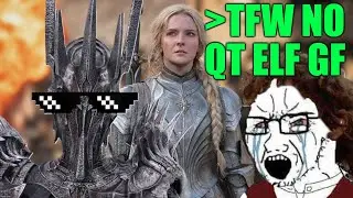 Sauron smashed Galadriel
