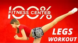 Legs Workout in a gym / Mari Kruchkova