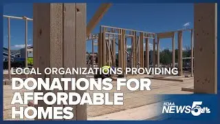 One small business in Colorado Springs is helping provide affordable homes through donations